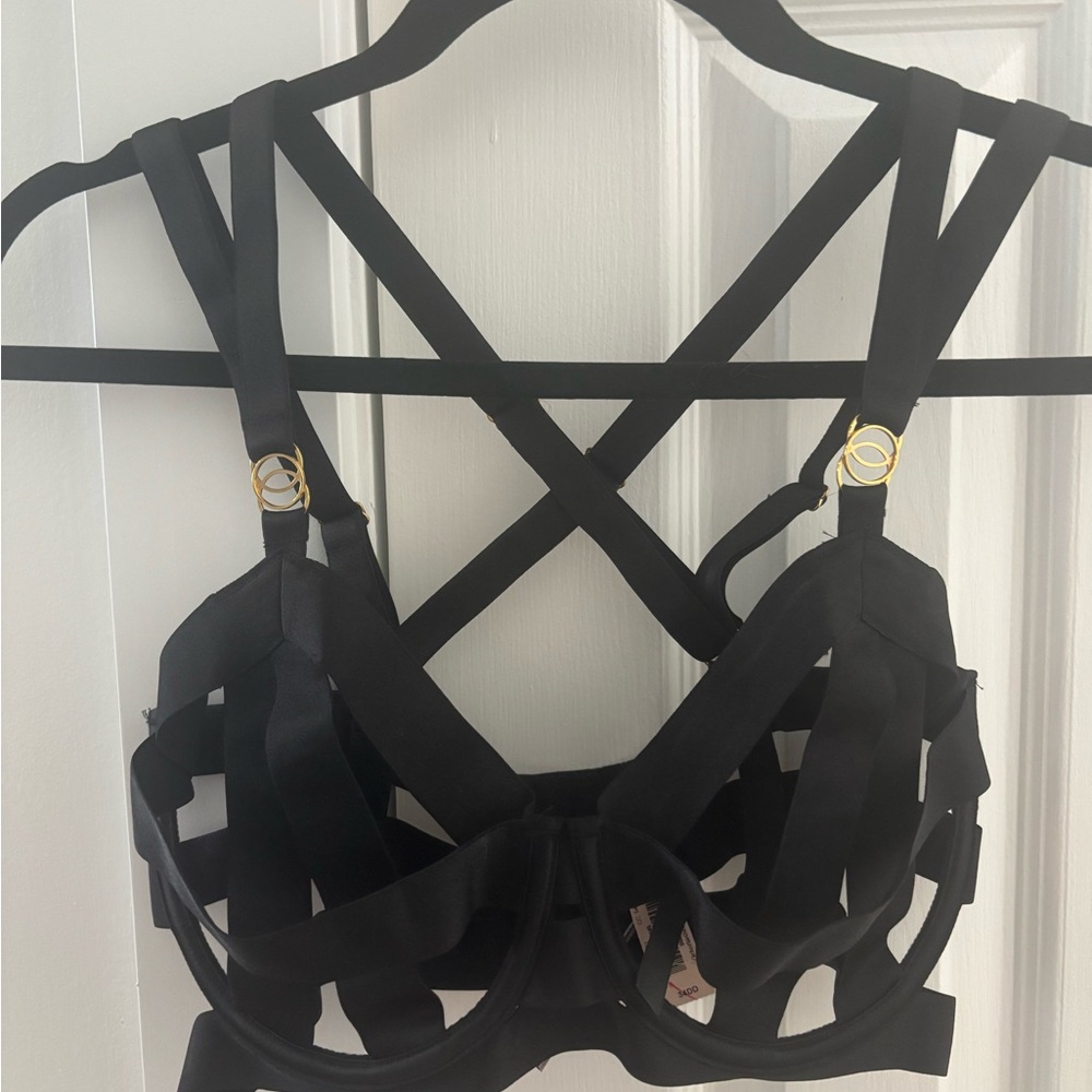 Victoria's Secret Black Strappy Bra
